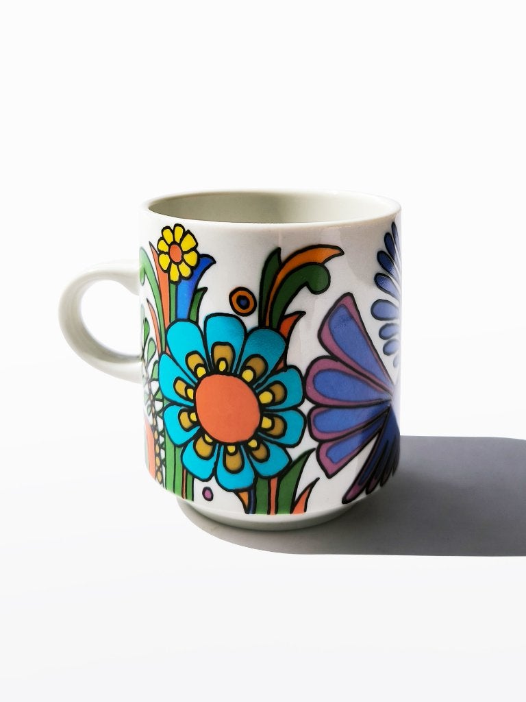Koffiemokje Villeroy & Boch Acapulco, Verzenden, Zo goed als nieuw, Overige stijlen, Porselein