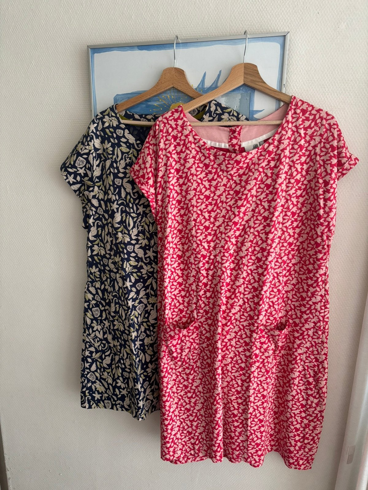 Twee zomerjurken van Weird Fish (maat 20), Maat 46/48 (XL) of groter, Ophalen of Verzenden, Zo goed als nieuw, Knielengte
