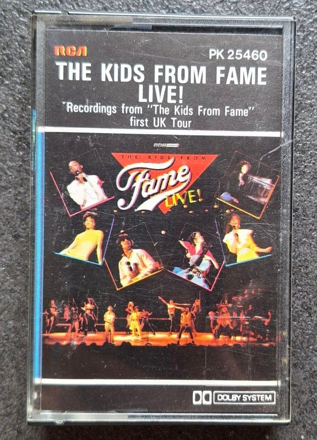 Cassettebandje The kids from Fame ( Live) van de TV serie, Ophalen of Verzenden, Gebruikt, 1 bandje