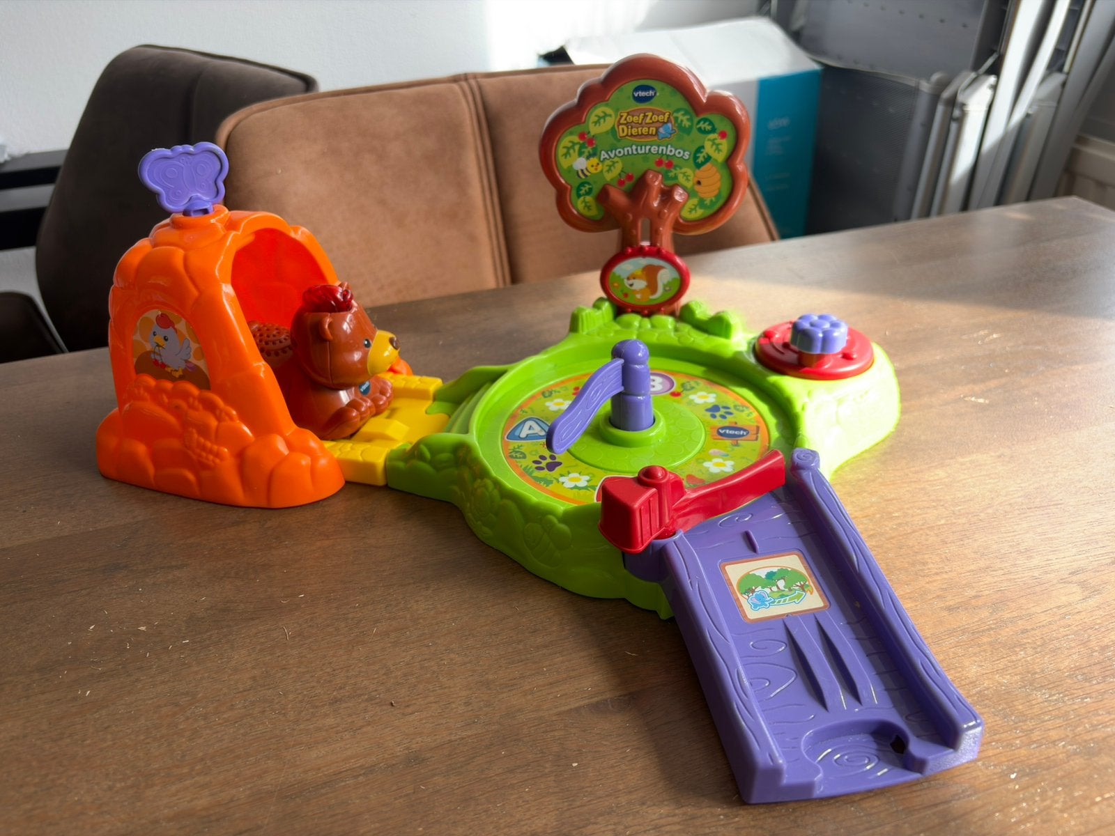 V tech zoef zoef dieren - Avonturenbos, Kinderen en Baby's, Ophalen, Gebruikt, 2 tot 4 jaar