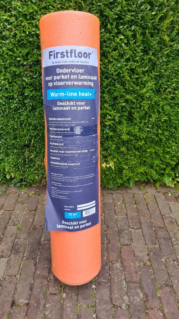 ondervloer laminaat en parket op vloerverwarming, Ophalen, Overige materialen, 30 cm of meer, Overige typen
