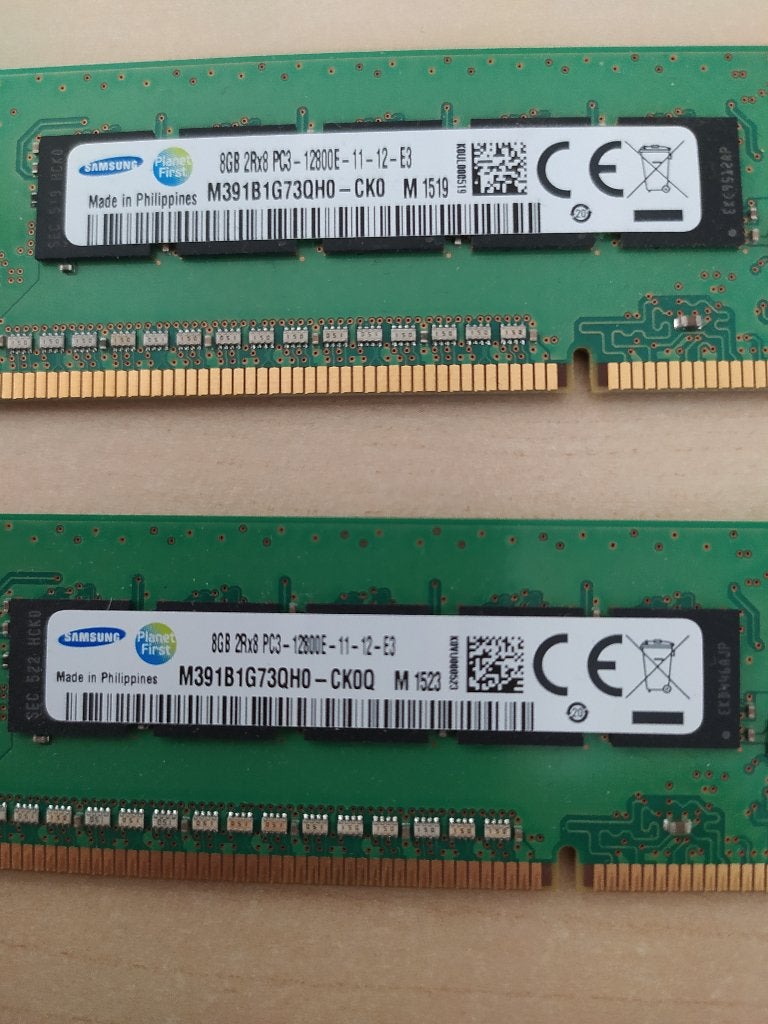 Samsung DDR3 geheugen 8Gb, Computers en Software, 8 GB, DDR3, Ophalen of Verzenden, Zo goed als nieuw