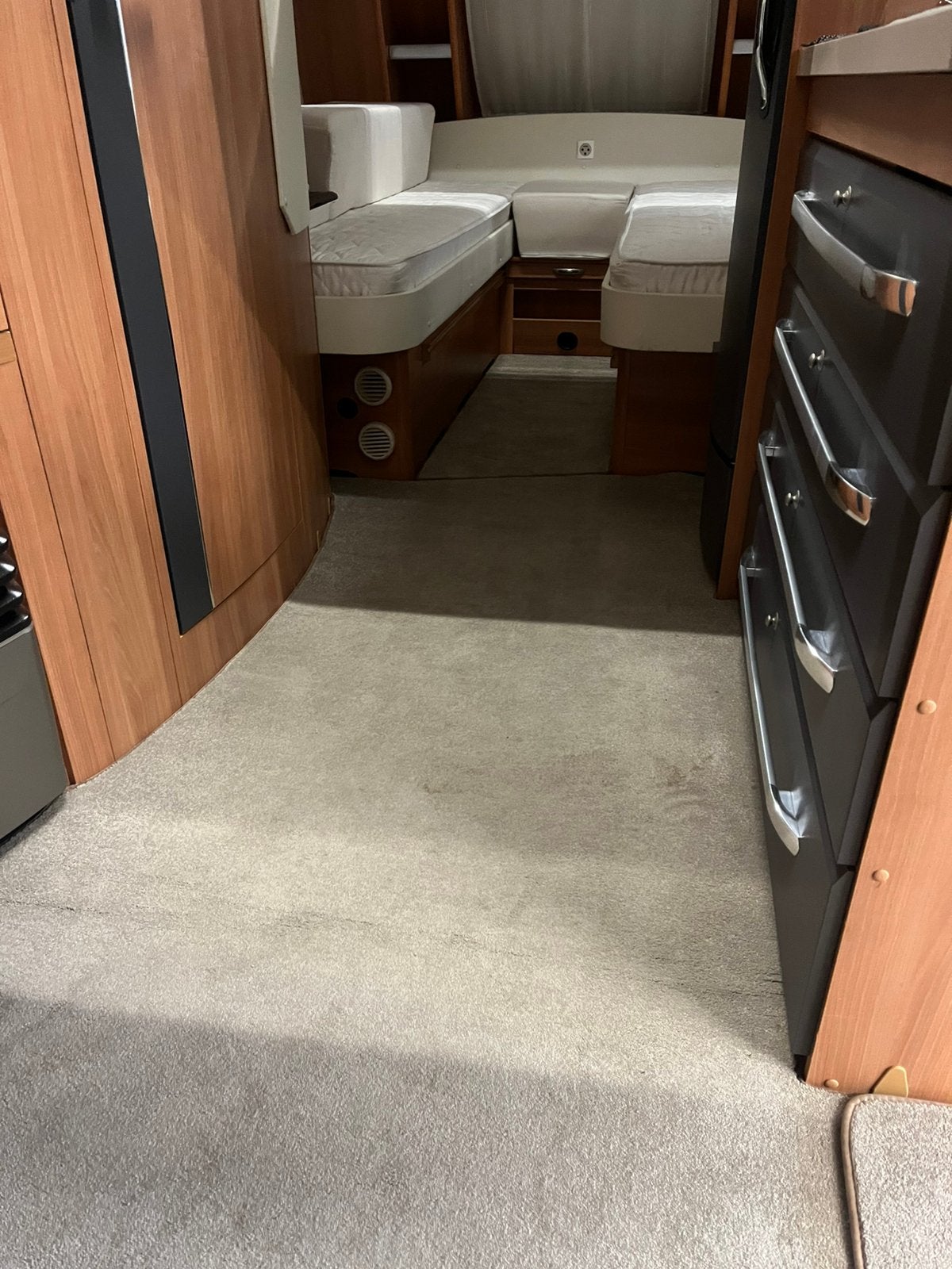 Hobby 495 UL tapijt tapijtset matten, Caravans en Kamperen, Caravan accessoires, Ophalen