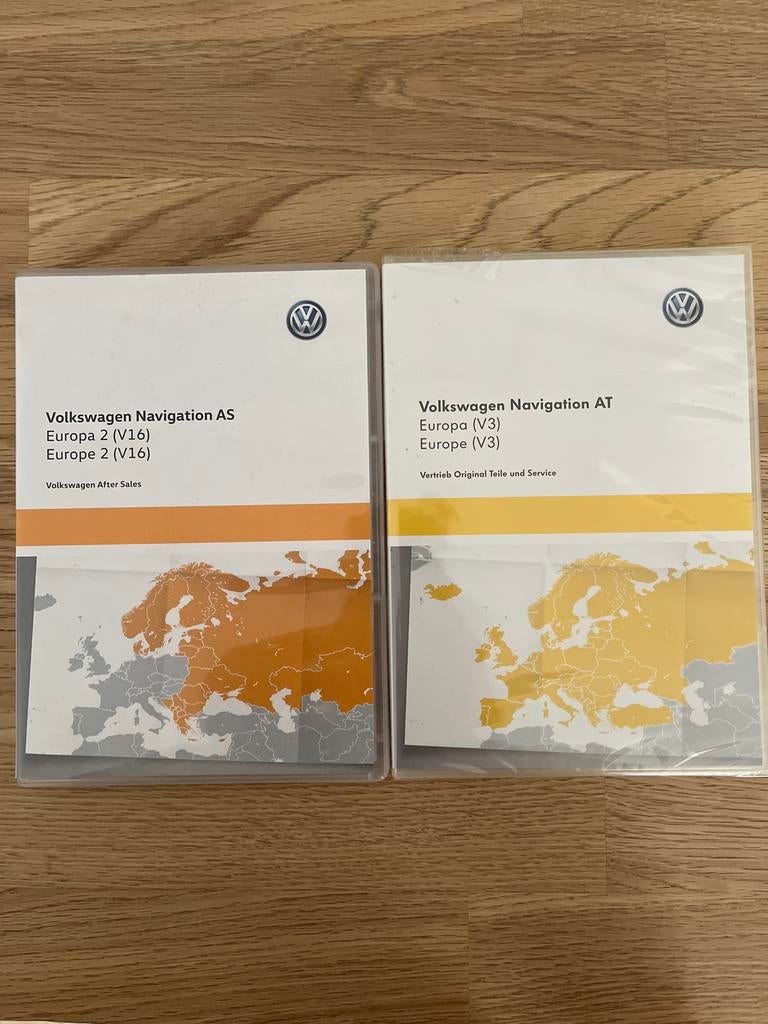VW Navigatie Europa AS V16 & AT V3 SD-kaarten, Ophalen of Verzenden, Nieuw