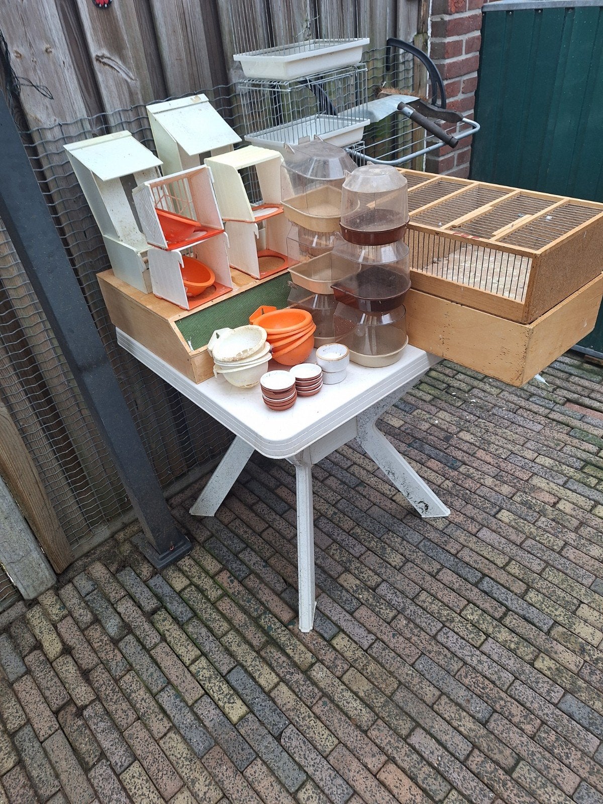 vogel  benodig heden, Ophalen of Verzenden, Hout, Broedkooi of Kweekkooi