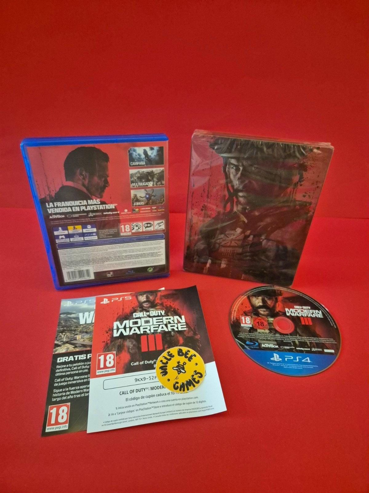 Call of Duty Modern Warfare 3 + Steelbook, Online, Support@activision.com, Vanaf 18 jaar, Shooter