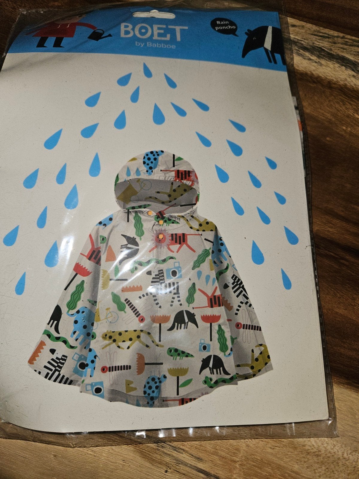 BOET by Babboe regenponcho voor kinderen, Ophalen of Verzenden