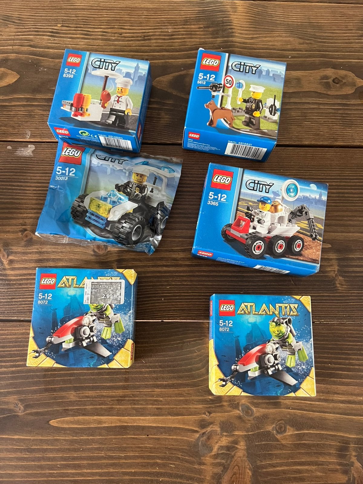 LEGO City & Atlantis sets – compleet – ook los te koop, Ophalen of Verzenden, Zo goed als nieuw