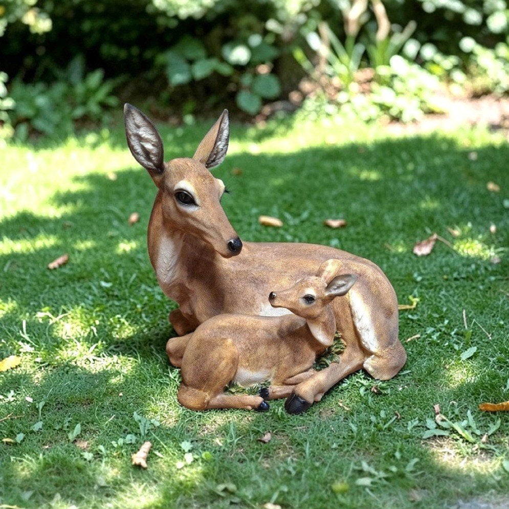 Hert beeld Koe Varken Kalf Geit Schaap Lammetje paard Beeld, Ophalen, Nieuw, Kunststof, Dierenbeeld