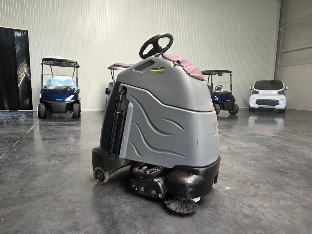 karcher veegmachine, Ophalen of Verzenden, Gebruikt, Kärcher