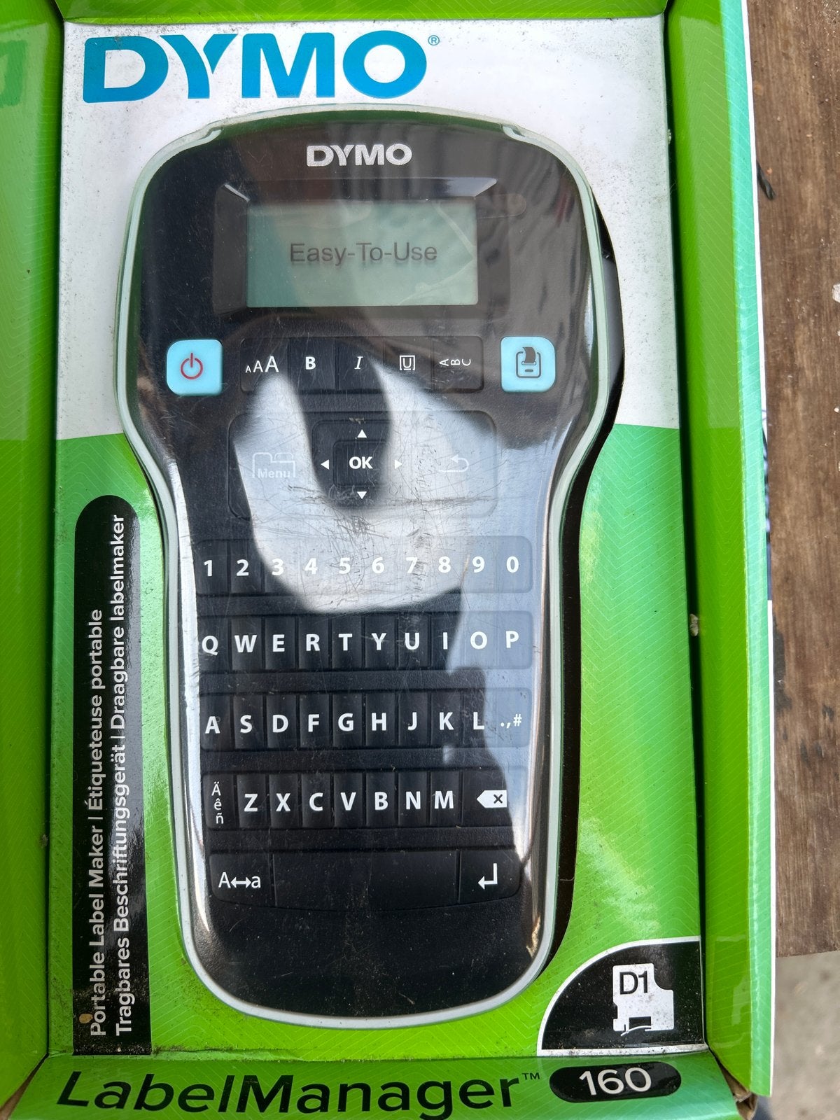 Dymo LabelManager 160 Labelprinter, Computers en Software, Ophalen of Verzenden, Nieuw, Qwerty, Tape-label