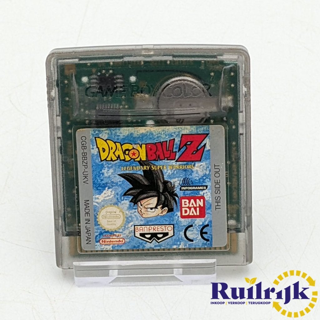 Dragonball Z Legendary Super Warrior - Gameboy Color Game, Nintendo, Zo goed als nieuw, Support@nintendo.com, 11-1 Hokotate-cho, Kamitoba, Minami-ku
Kyoto 601-8501
Japan