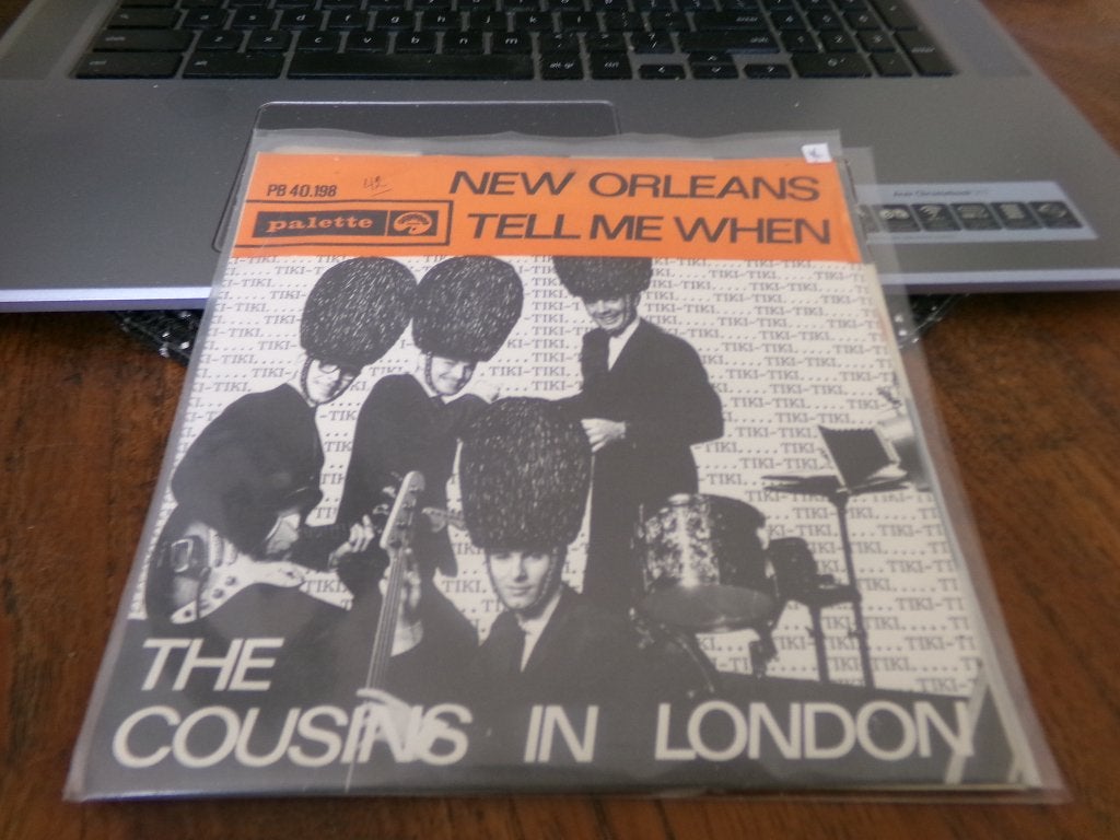 The Cousins In London ‎– New Orleans / Tell me When - 1964, Ophalen of Verzenden, 1960 - 1969, Gebruikt, Pop