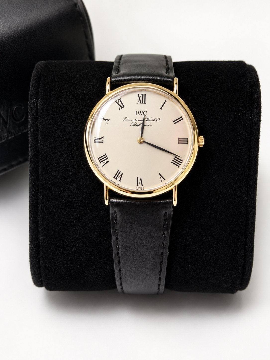 IWC Portofino Quartz IW334104 – Herenhorloge – Staal – 34 mm, Overige merken, Staal, Met bandje, Polshorloge