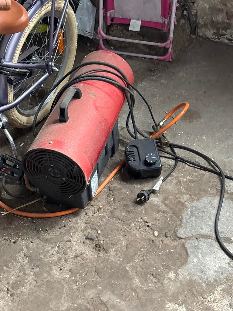Gaskanon met gasfles, Ophalen, Gebruikt, Overige typen