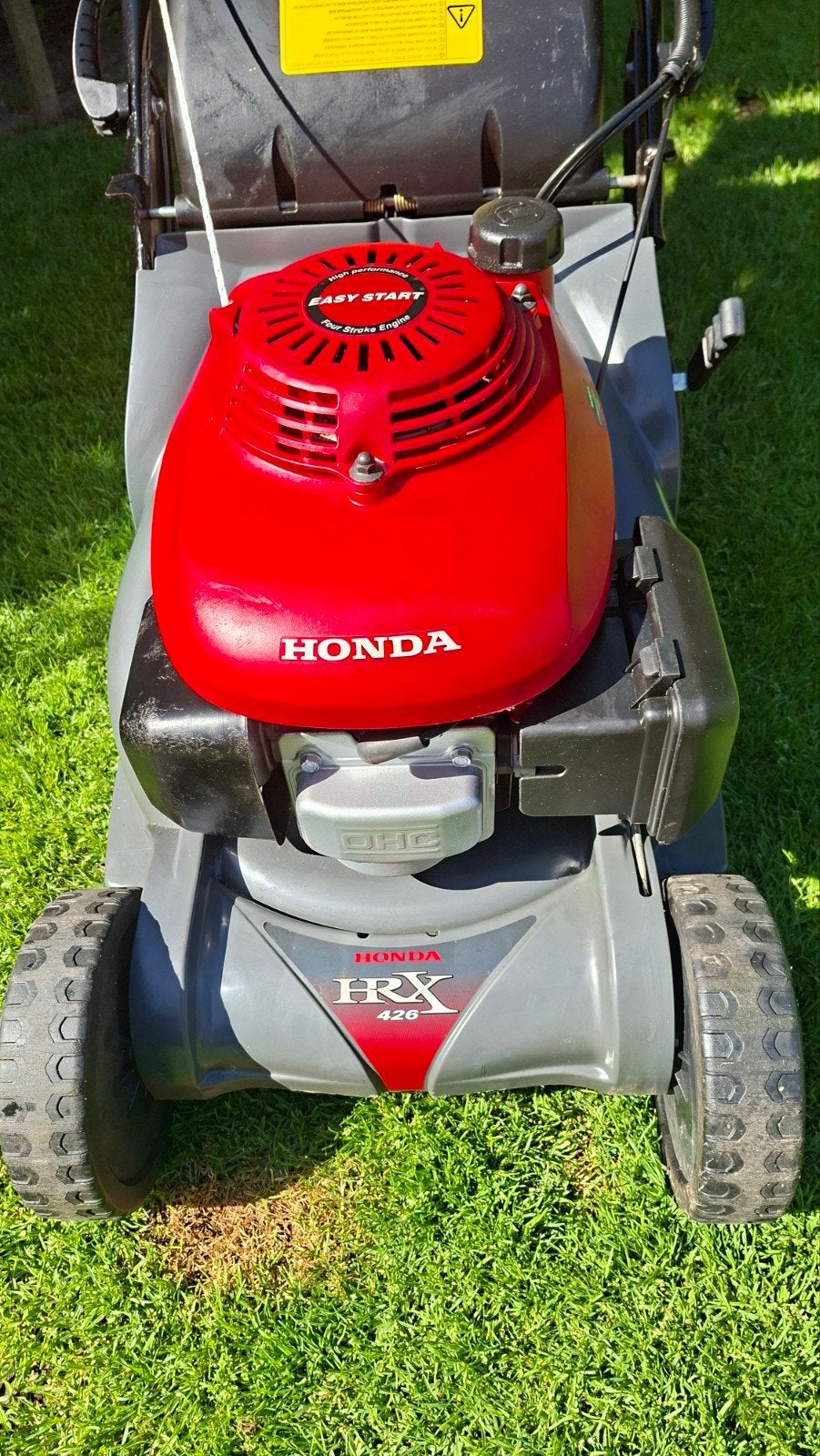 Honda hrx 426 benzine grasmaaier., Tuin en Terras, Ophalen, Cirkelmaaier, Honda, Zo goed als nieuw