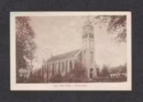 Amstelveen Ned. Herv. Kerk 1924., Ophalen of Verzenden, 1920 tot 1940, Gelopen, Noord-Brabant