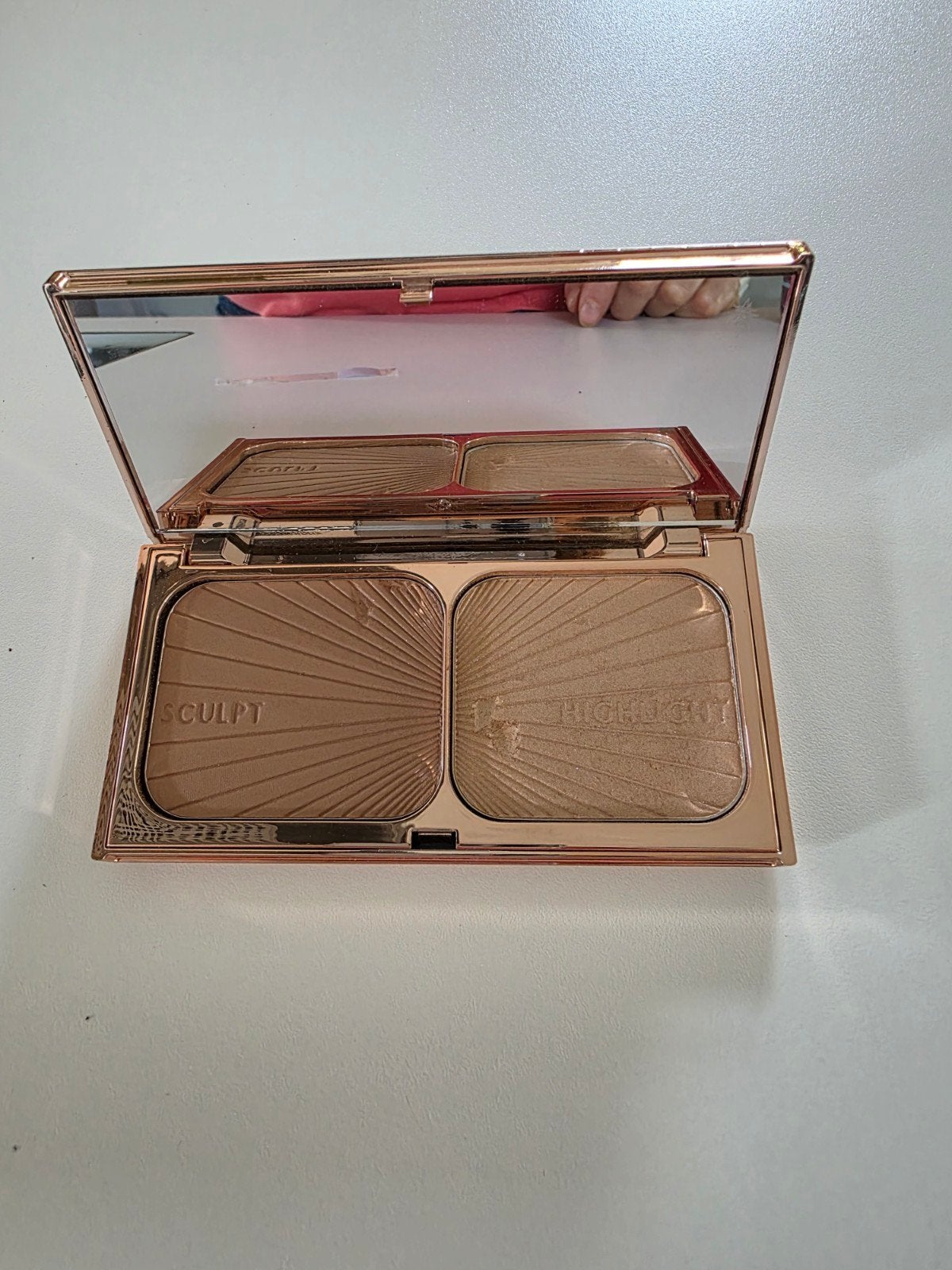 Charlotte Tilbury Filmstar Bronze & Glow, Gehele gezicht, Ophalen of Verzenden, Zo goed als nieuw, Make-up