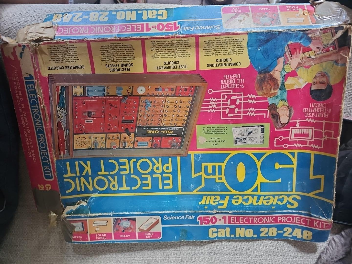 Vintage Science Fair 150-in-1 Electronic Project Kit – Tandy, Ophalen of Verzenden