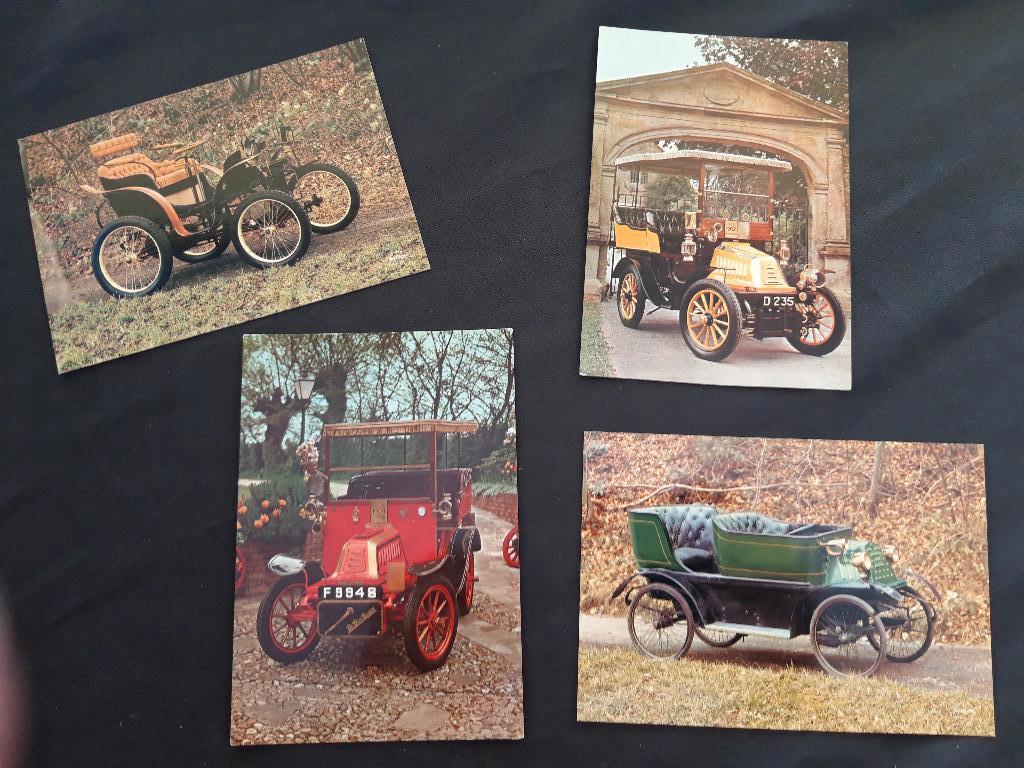 setje auto foto ansichtkaarten: De Dion Bouton serie B, Ophalen of Verzenden, Voor 1920, Ongelopen, Voertuig