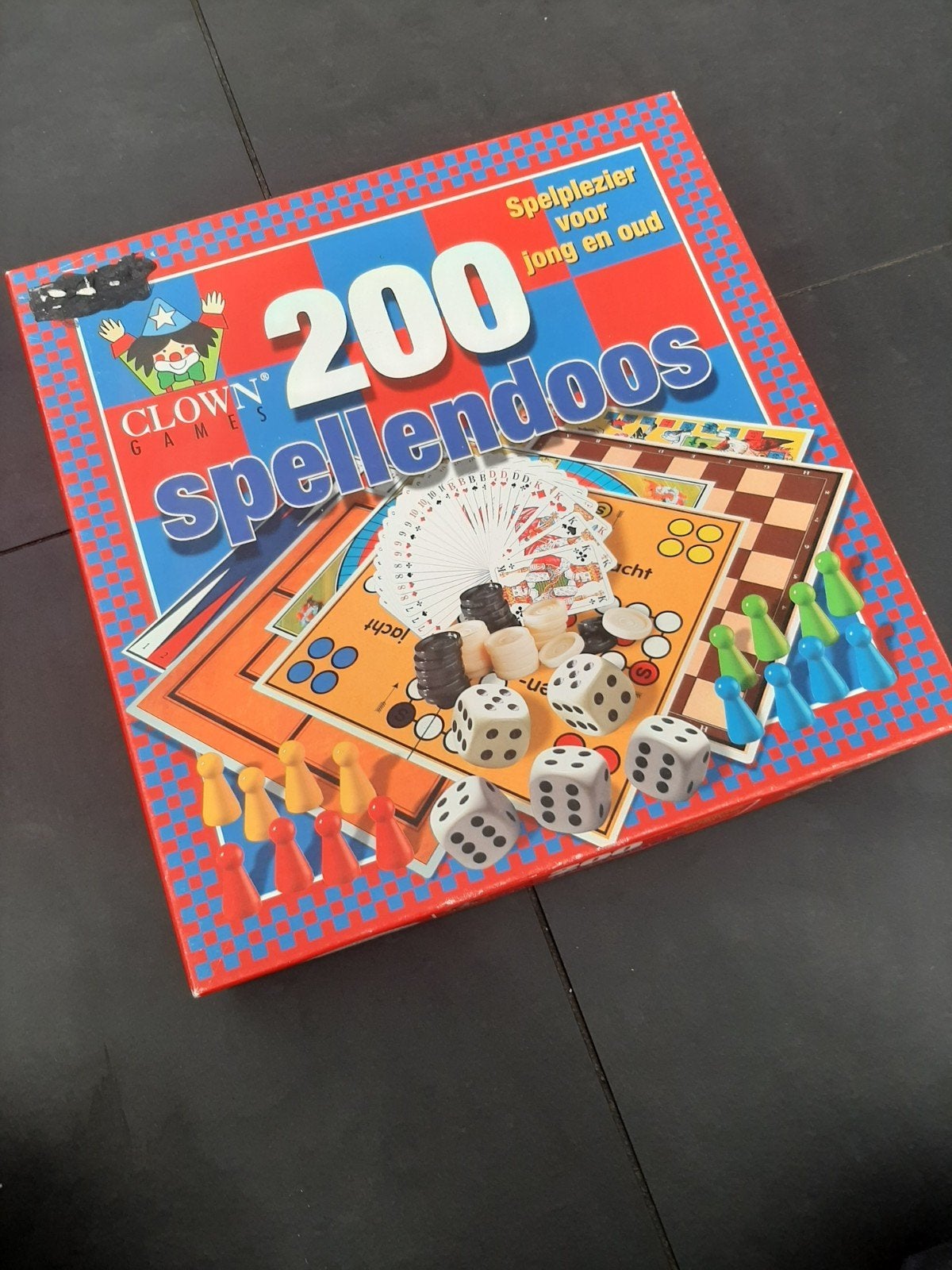 200 spellendoos, Ophalen of Verzenden, Zo goed als nieuw
