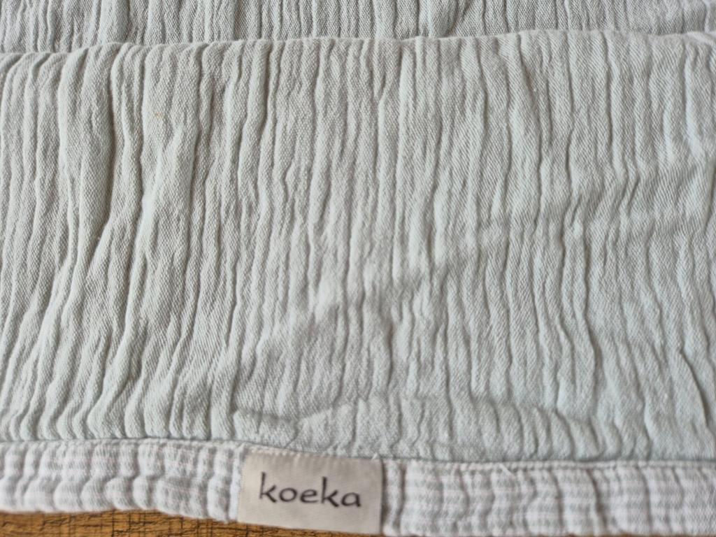 Koeka ledikant deken zomer 100x150, Ophalen of Verzenden, Gebruikt, 100 cm of meer, Deken