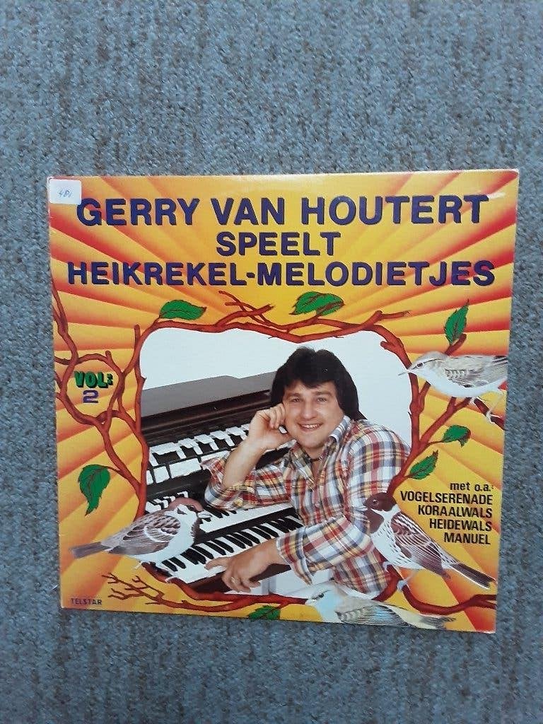 vinyl lp Gerry van Houtert speelt heikrekel melodietjes 2, LP, Gebruikt, Ophalen of Verzenden, Levenslied of Smartlap