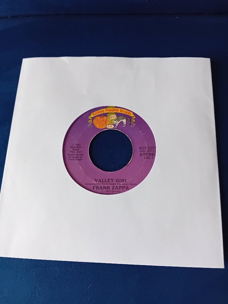 Frank Zappa - Valley Girl ----t 1655, Verzenden, 7 inch, Zo goed als nieuw, Rock en Metal