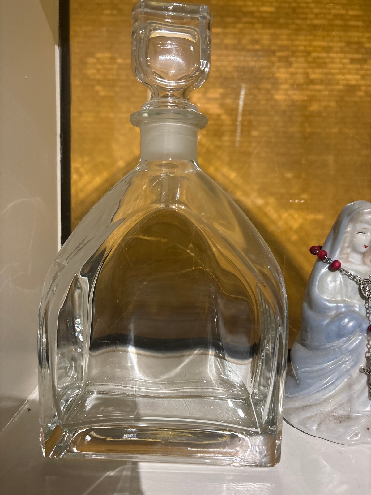 Glazen whiskey karaf met stop, Ophalen of Verzenden