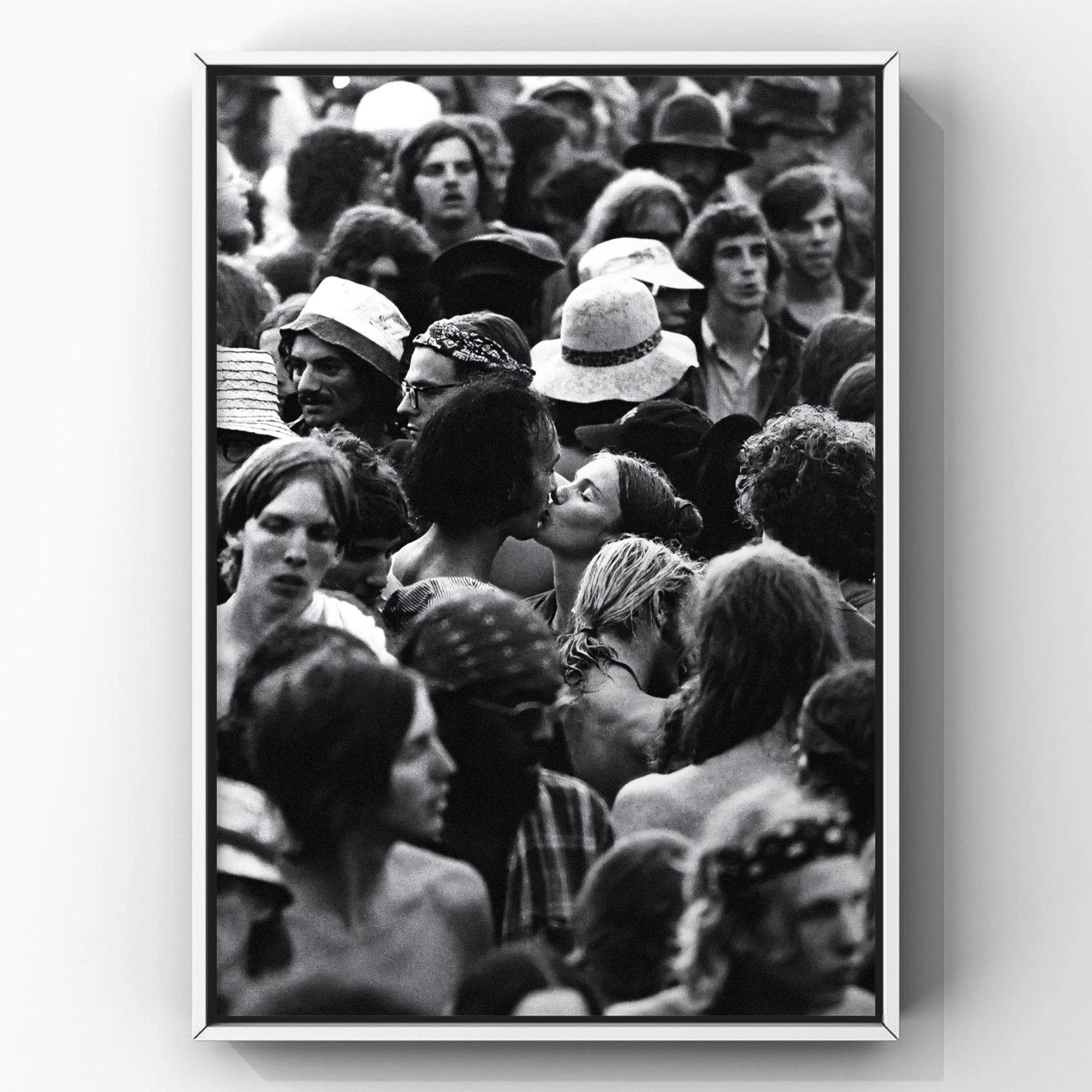 1x Jean-Pierre Laffont – Summer of Love (Watkins Glen, 1973), Ophalen of Verzenden, 1960 tot 1980, Overige onderwerpen