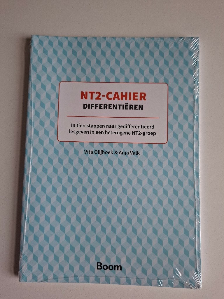 NT2- Cahier( differentiëren) Nieuw, Boeken, Nieuw, Vita Olijhoek en Anja VaIk, Alpha, HBO