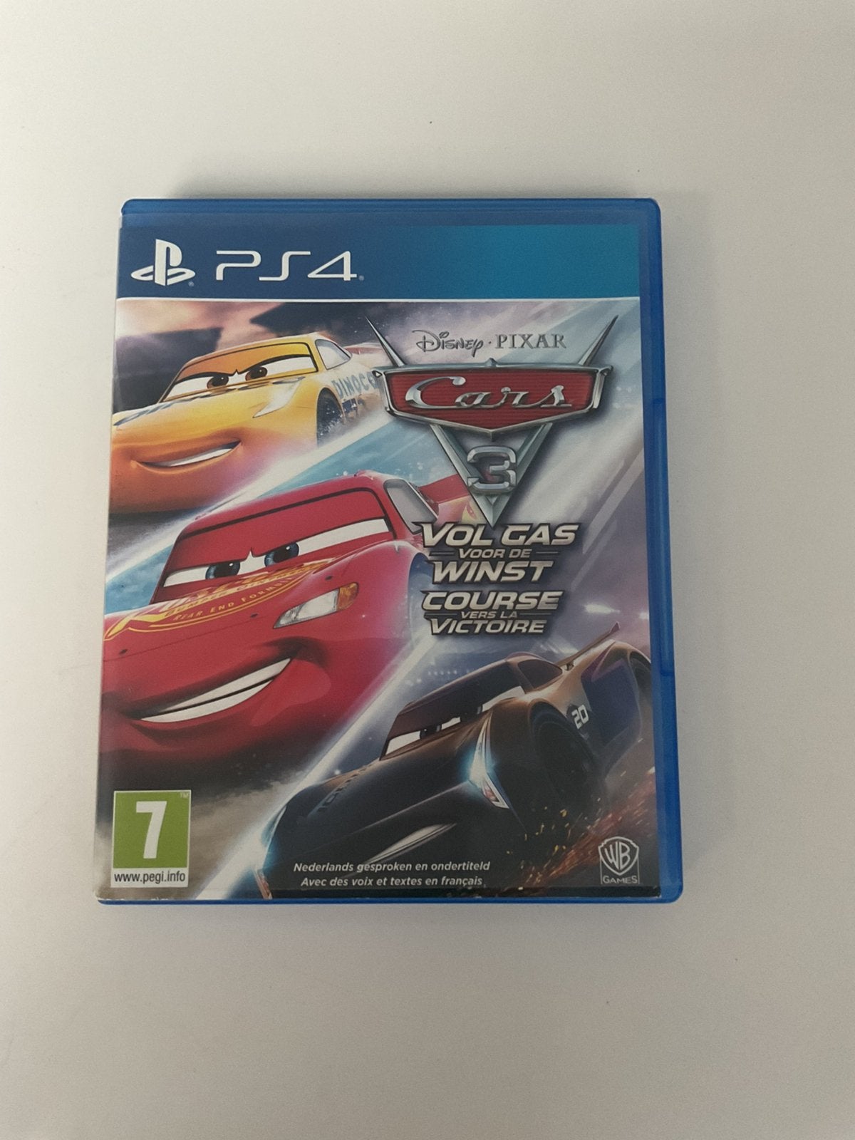 Cars 3 vol gas voor de winst, Spelcomputers en Games, Games | Sony PlayStation 4, Ophalen, Racen en Vliegen, Zo goed als nieuw