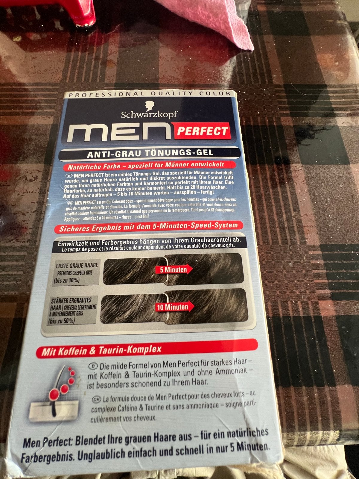Schwarzkopf Men Perfect Anti-Grijs Tönungs-Gel - Nieuw, Ophalen of Verzenden, Nieuw, Overige typen
