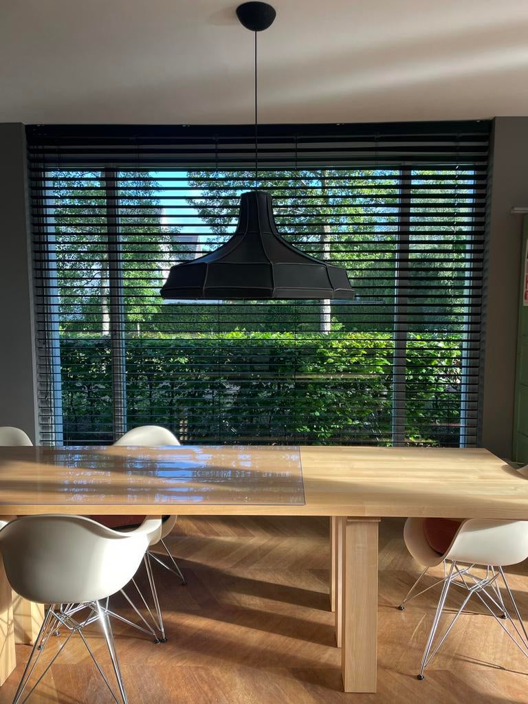 Pepe Heykoop - design leren hanglamp, Ophalen, Zo goed als nieuw, Overige materialen, Design
