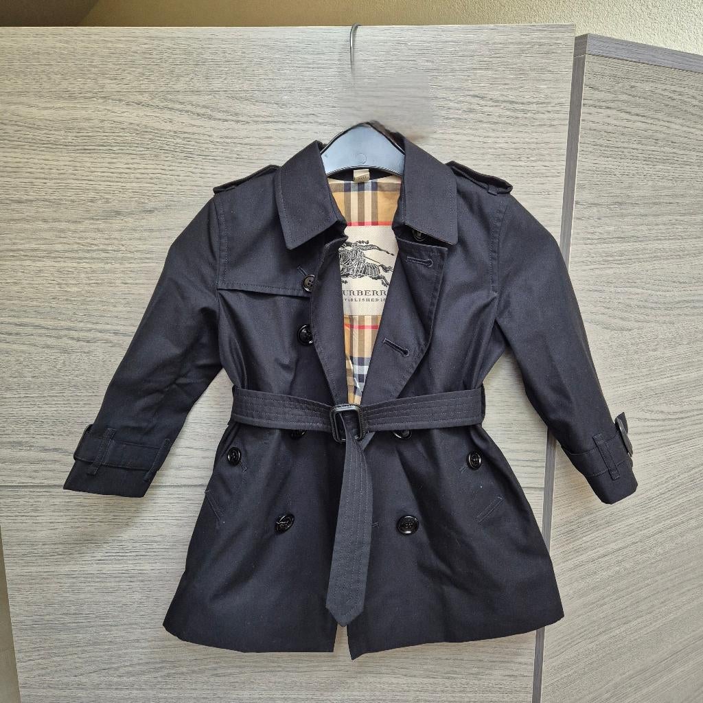 Burberry trenchcoat | Maat 92 cm, Jongen of Meisje, Ophalen of Verzenden, Zo goed als nieuw, Burberry