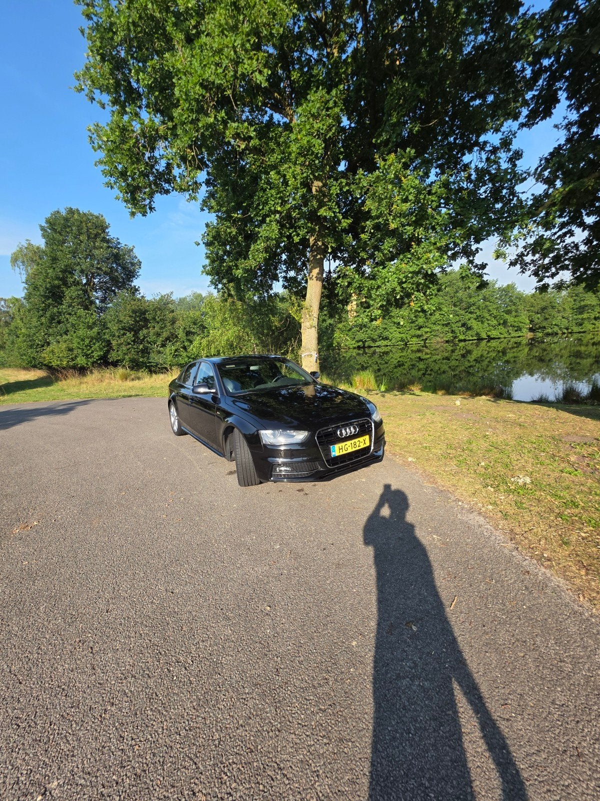 Audi A4 1.8 Tfsi  Multitronic 8 versn. Emissieklasse Euro 6, Auto's, Audi, Automatische klimaatregeling, 4 cilinders, Zwart, Origineel Nederlands