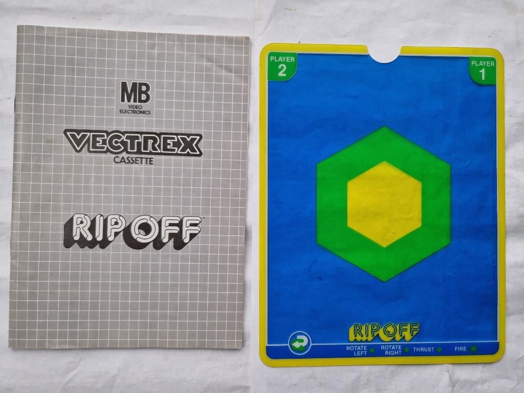 VECTREX RIPP OFF, Gebruikt, 1 speler, Ophalen of Verzenden, Vanaf 3 jaar