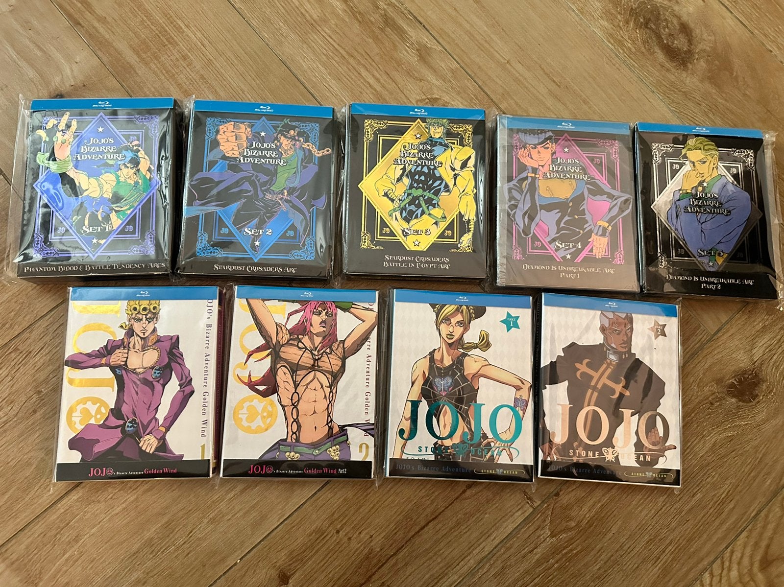 Jojo’s Bizarre Adventure Anime Bluray Limited Compleet OOP!!, Ophalen of Verzenden, Zo goed als nieuw