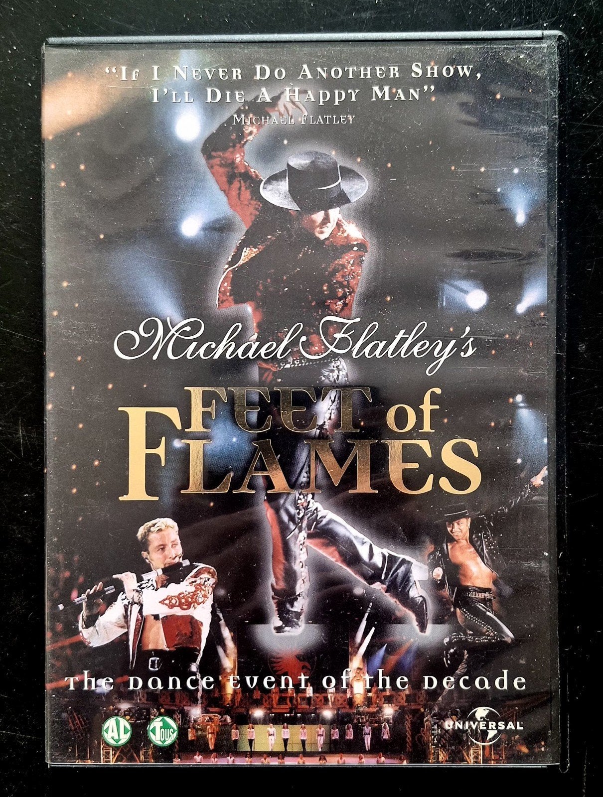 DVD  MICHAEL FLATLEY - Feet Of Flames, Cd's en Dvd's, Ophalen of Verzenden, Gebruikt