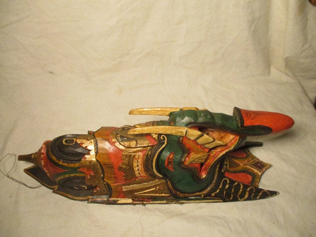 masker van hout Azie, Antiek en Kunst, Ophalen of Verzenden