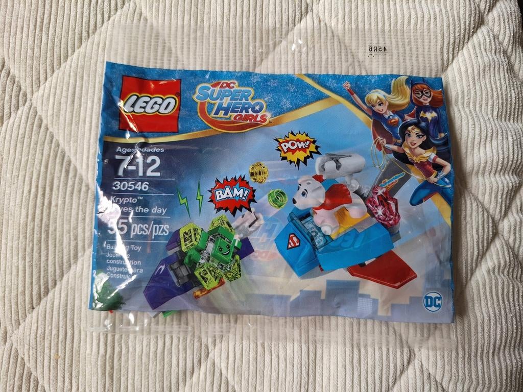 30546 LEGO DC Super Hero Girls Krypto Saves the Day Polybag, Overige thema's, Lego, Nieuw, Ophalen of Verzenden