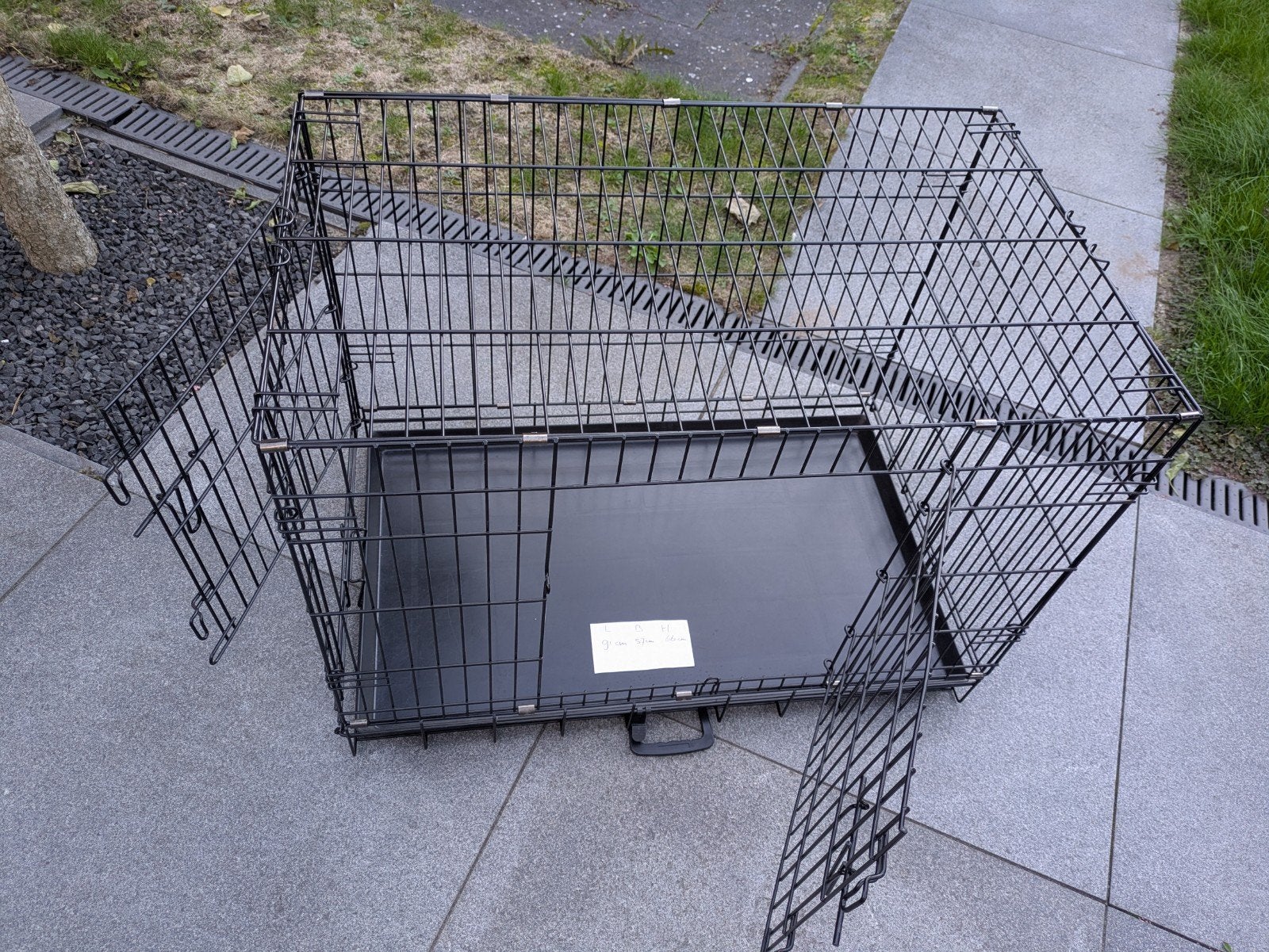 Honden bench 91x57x66cm, Ophalen of Verzenden, Zo goed als nieuw