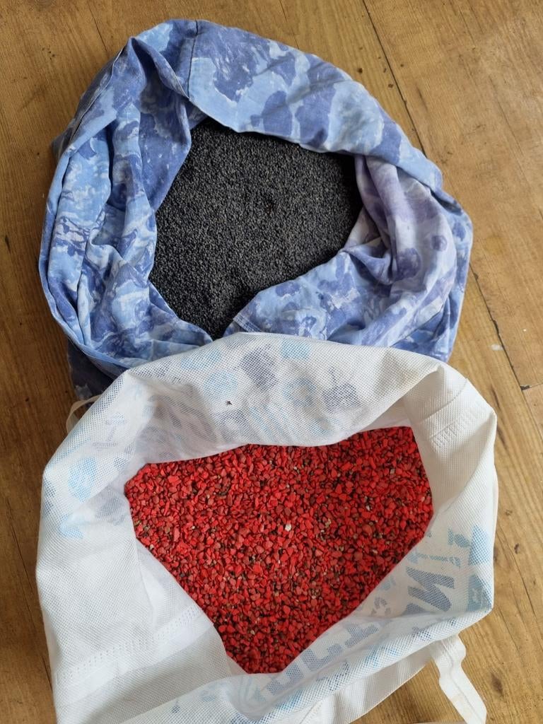 Grind voor aquarium, Ophalen, Zo goed als nieuw, Sjaal