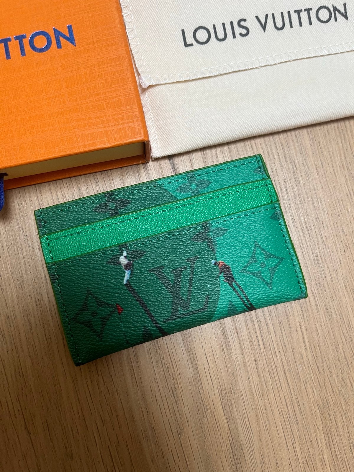 Louis Vuitton Pasjeshouder Groen, Ophalen of Verzenden, Nieuw