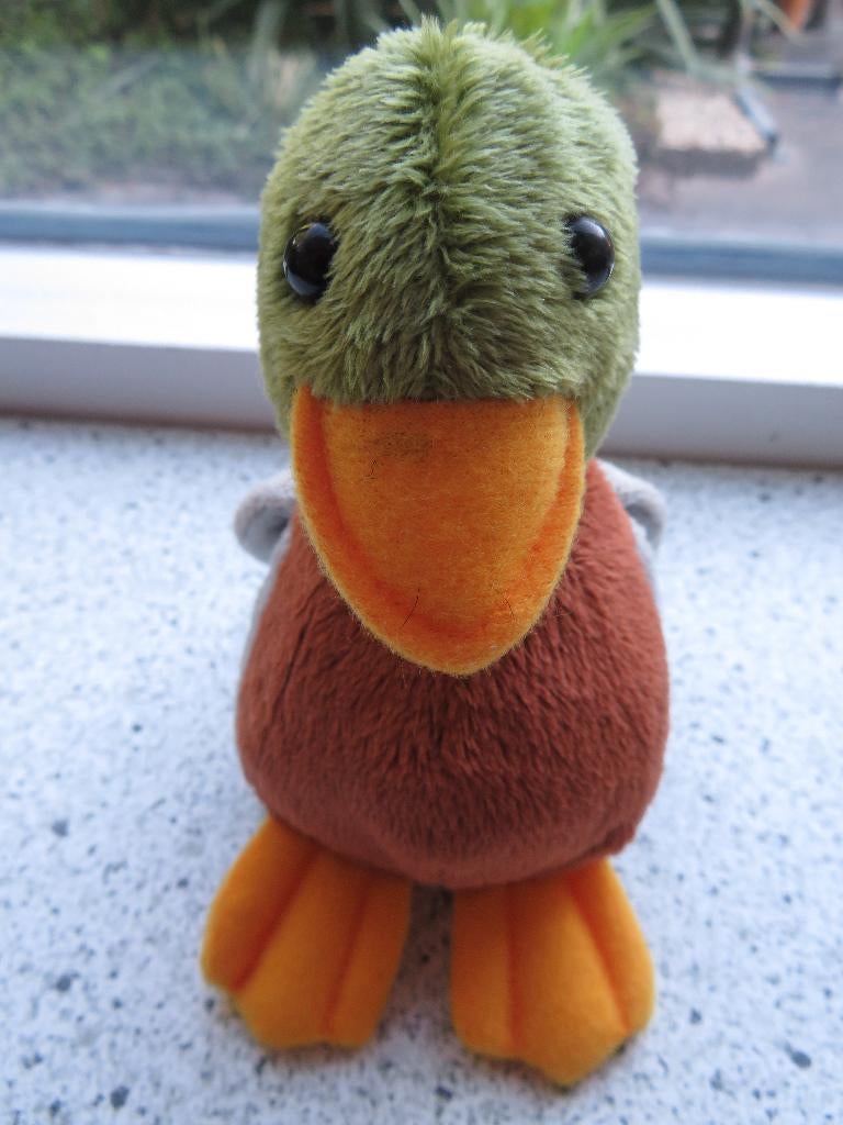 Eend of eendje merk Unitoys My Friend, Kinderen en Baby's, Speelgoed | Knuffels en Pluche, Nieuw, Eend, Klein (minder dan 20 cm)