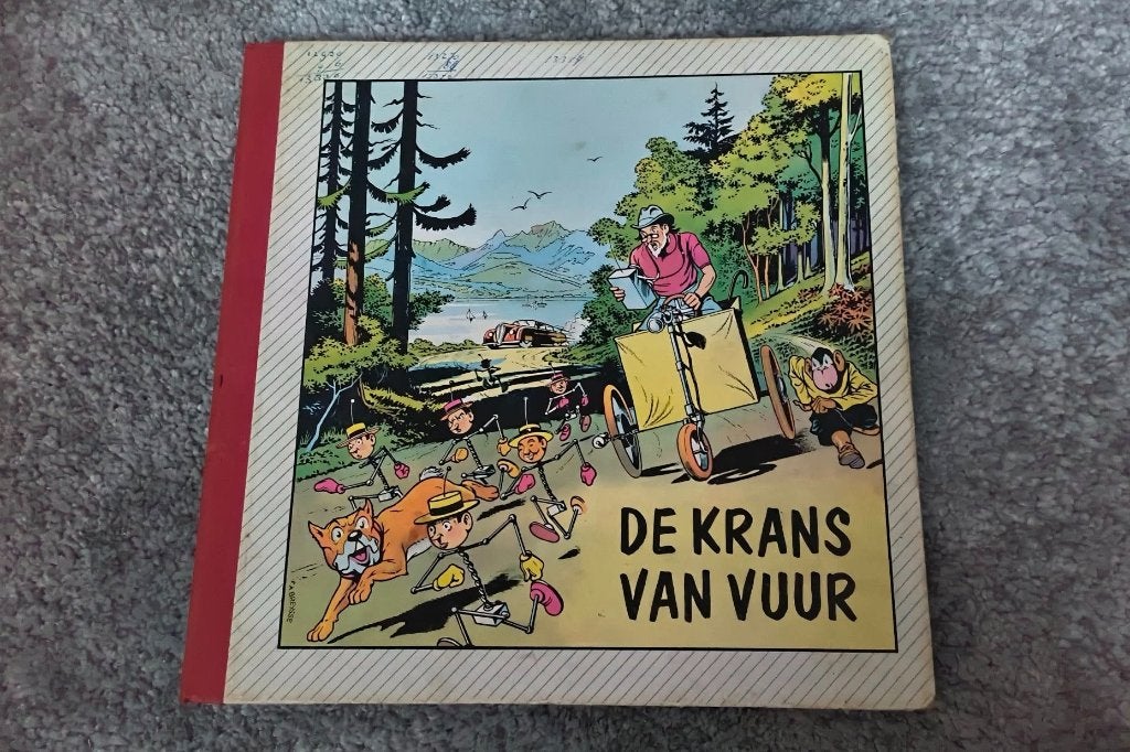 De krans van vuur, Boeken, Stripboeken, Gelezen, Eén stripboek, Ophalen of Verzenden, F.A. Breysse