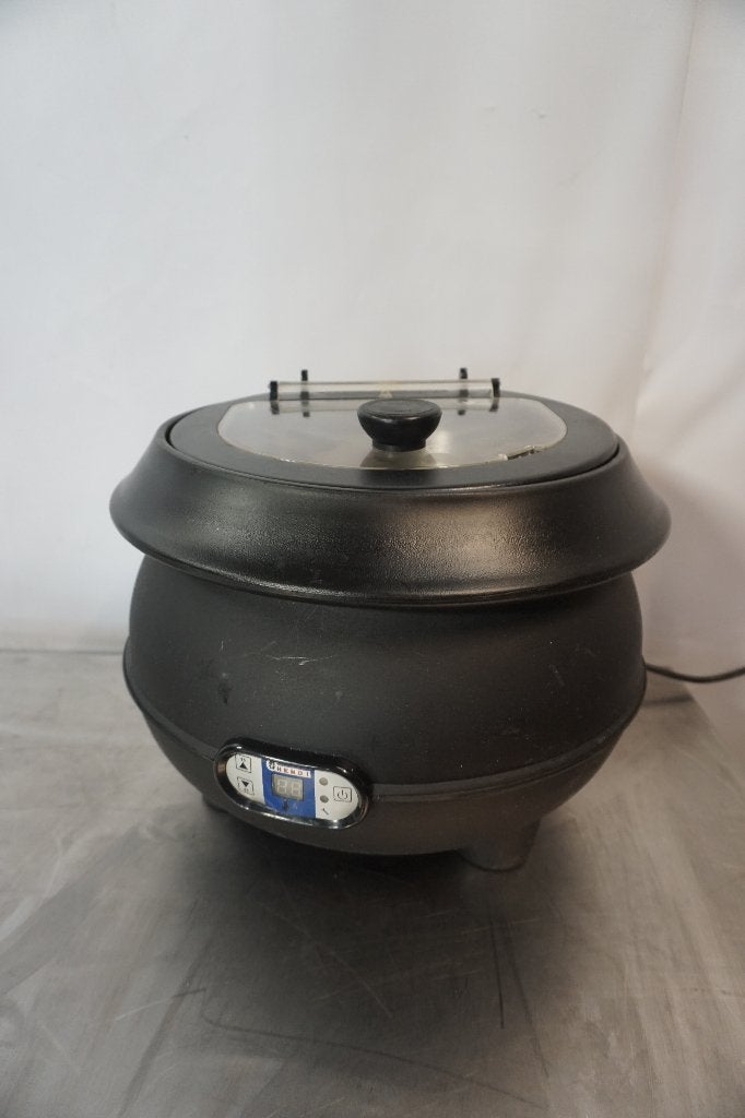 Hendi soepketel hotpot | 8 liter, Ophalen of Verzenden, Gebruikt, Overige materialen, Pot, Bus of Blik