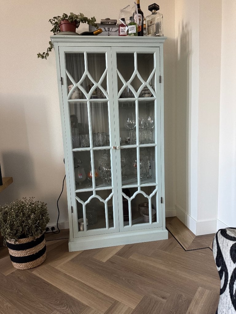 vitrinekast, Huis en Inrichting, Ophalen, Klassieke, 50 tot 100 cm, 25 tot 50 cm