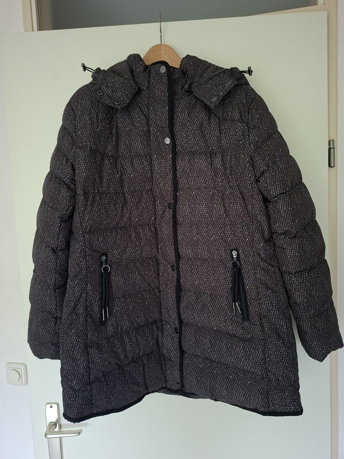 Rino & Pelle Nusa winterjas, Kleding | Dames, Zwart, Maat 42/44 (L), Ophalen of Verzenden, Zo goed als nieuw