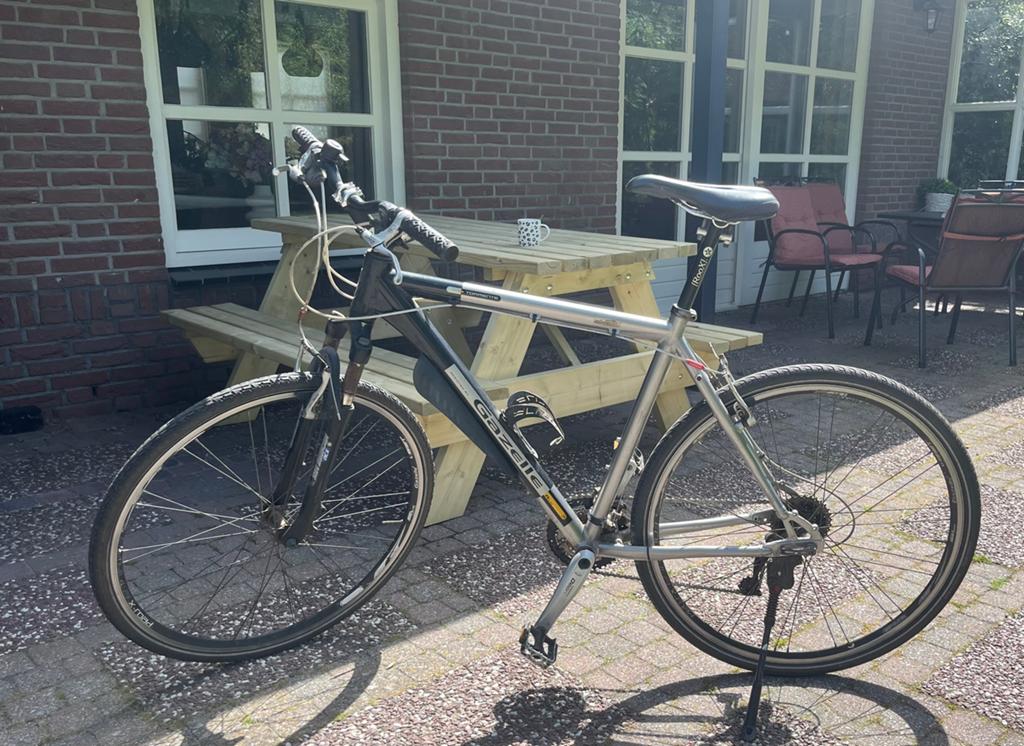 Gazelle torrente sportieve hybride fiets, Ophalen, 28 inch, Gebruikt, Velgrem